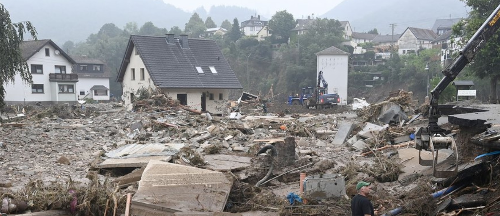Las impactantes fotos de las inundaciones en Europa que dejaron más de 150 muertos
