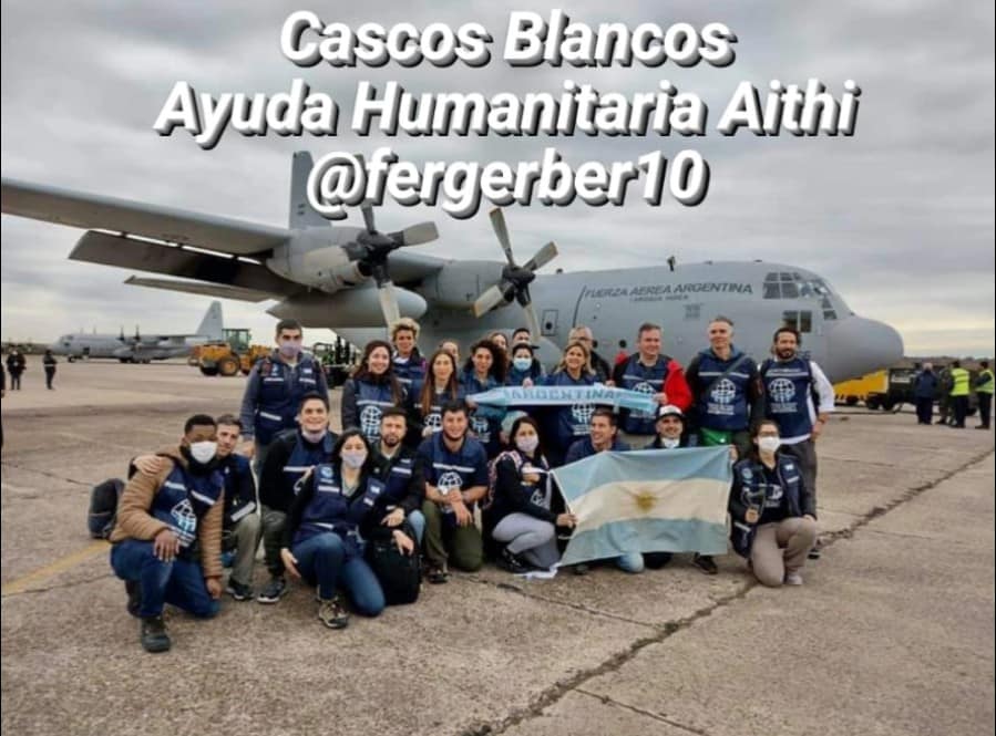Misión Humanitaria: Un bombero baraderense en Haití