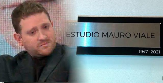 Homenajearon a Mauro Viale en América Tv: La emoción de Jonatan Viale que regresó al canal