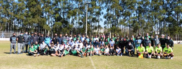 El Seleccionado de Fútbol Femenino de Baradero recibió a Ferrocarril Oeste en un día histórico para el deporte baraderense