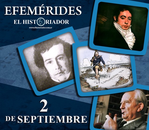 Efemérides: ¿Que pasó un 2 de Septiembre?