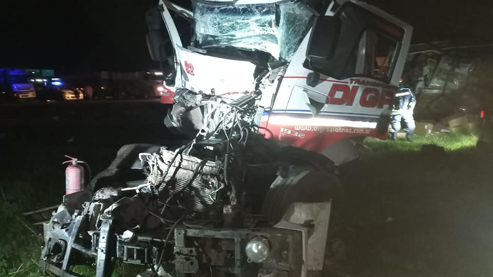 Bomberos: Accidente en el kilometro 127 de la ruta nacional 9