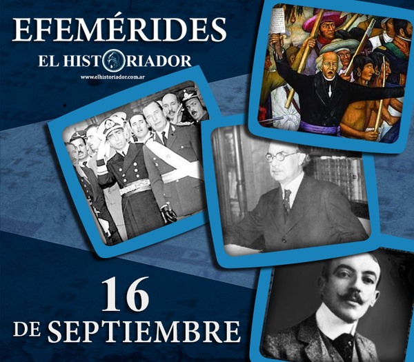 Efemérides: ¿Que pasó un 16 de Septiembre?