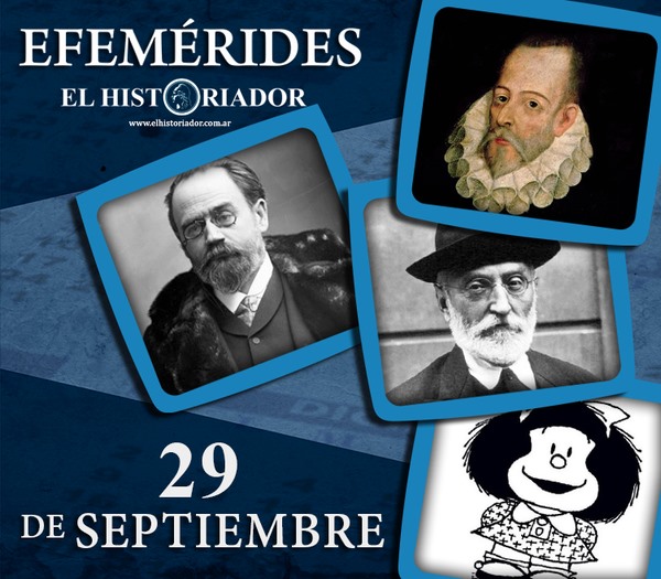 Efemérides: ¿Que pasó un 29 de Septiembre?