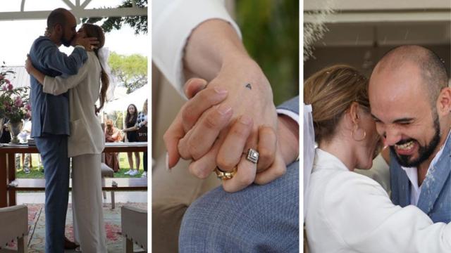 La boda íntima de Abel Pintos y Mora Calabrese en Chaco