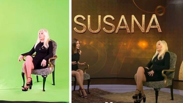 Histórico: Susana Giménez fue entrevistada con “realidad aumentada” y “teletransportada” al estudio de Telefé