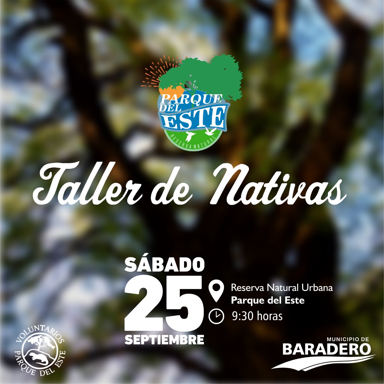 Taller de Nativas en la Reserva Natural Urbana “Parque del Este”