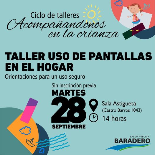 #TrabajamosParaCuidarte | Ciclo de talleres “Acompañándonos en la crianza”: inicia con el taller de uso de pantallas en el hogar