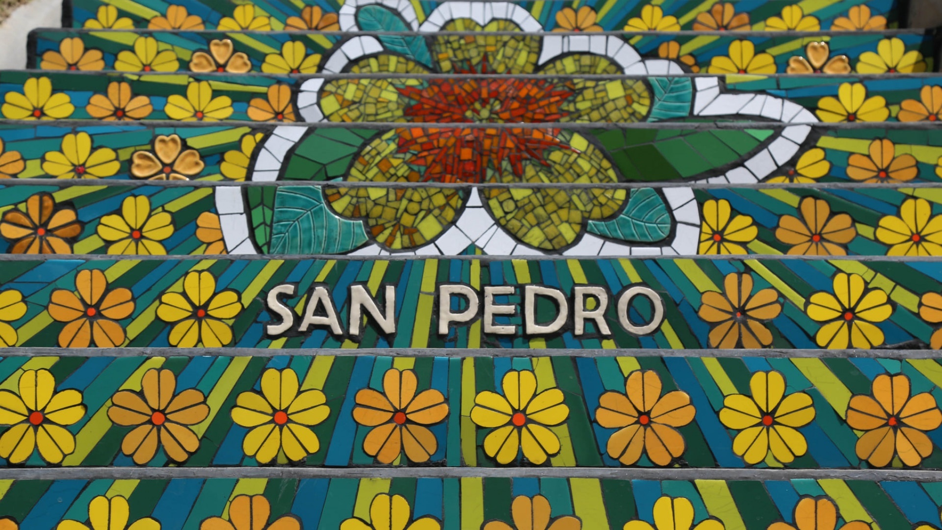 San Pedro. Escaleras de las flores: Llegó el día más esperado