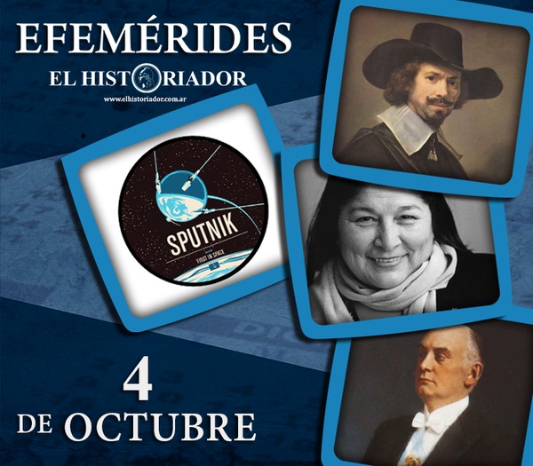 Efemérides: ¿Que pasó un 4 de Octubre?