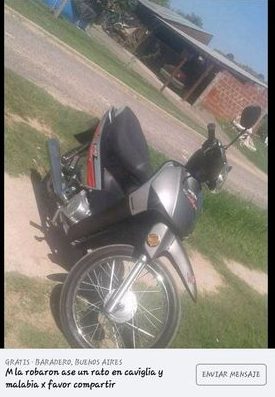 Policiales: Robaron una moto en Malabia y Caviglia