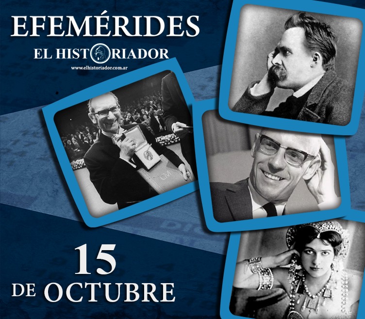 Efemérides: ¿Que pasó un 15 de Octubre?