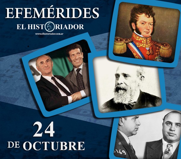 Efemérides: ¿Que pasó un 24 de Octubre?