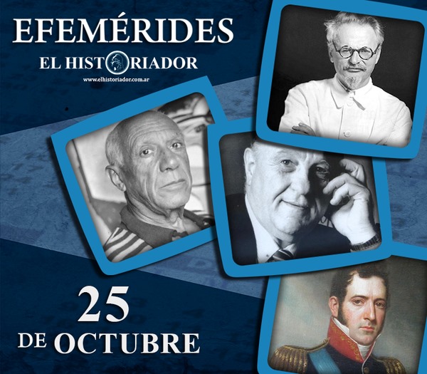Efemérides: ¿Que pasó un 25 de Octubre?
