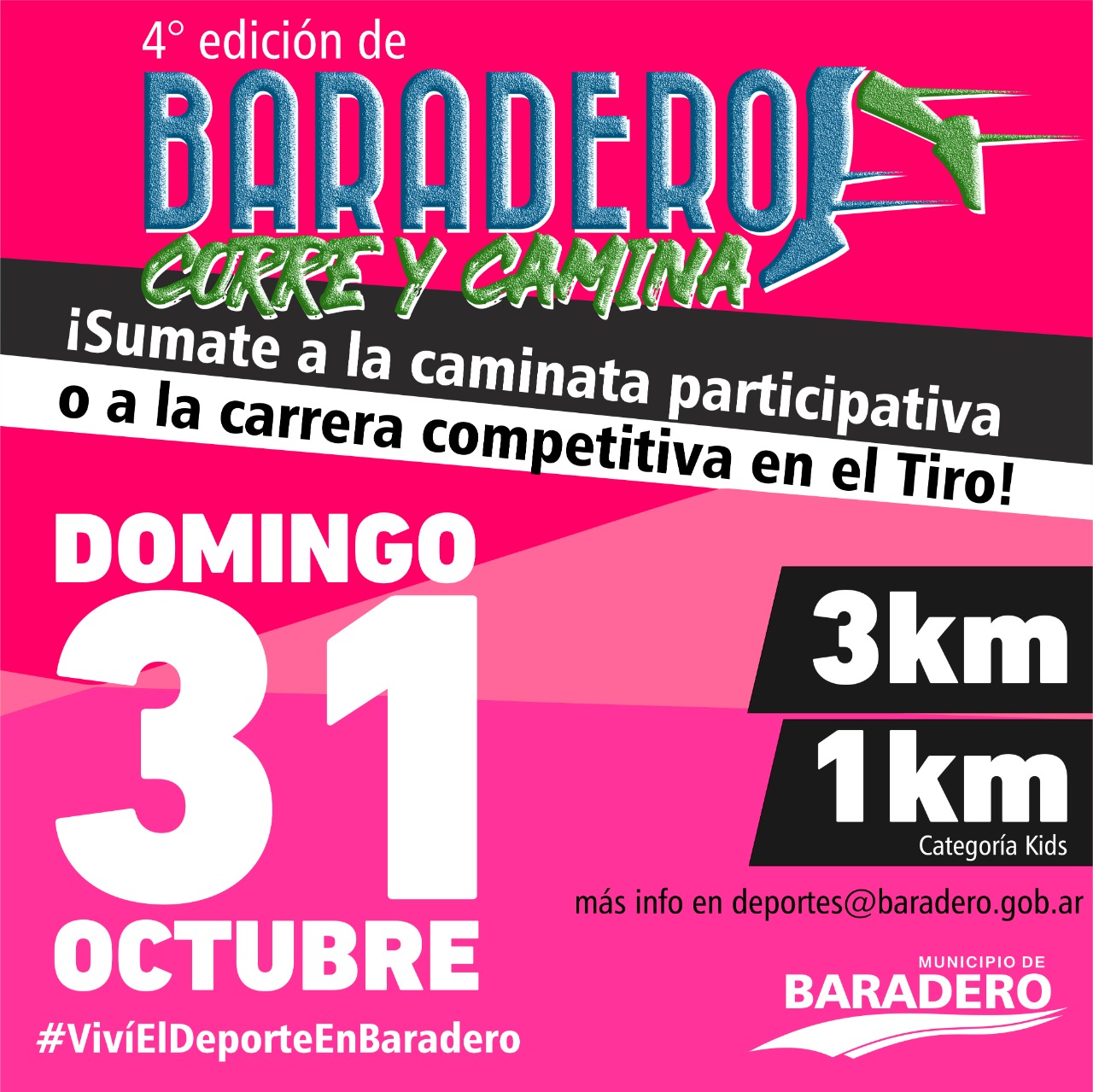 #VivíElDeporteEnBaradero | Baradero Corre y Camina: ¡Se viene la cuarta edición!