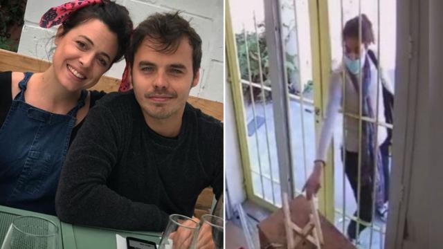 Benjamín Rojas denunció a una fanática que destrozó el local de su mujer