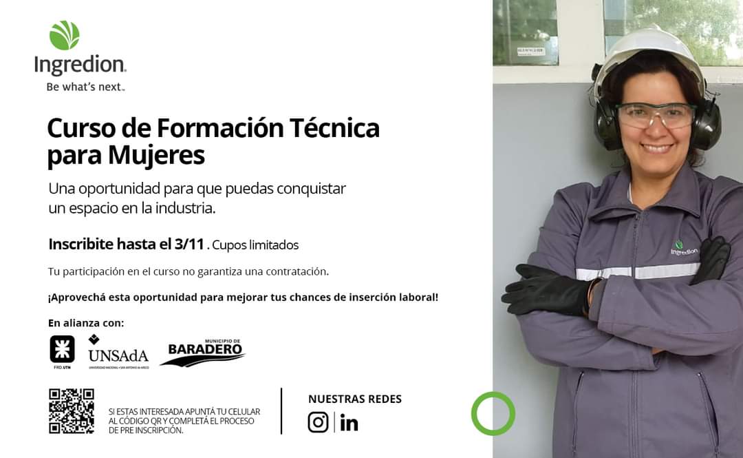 Curso de Formación Técnica para Mujeres