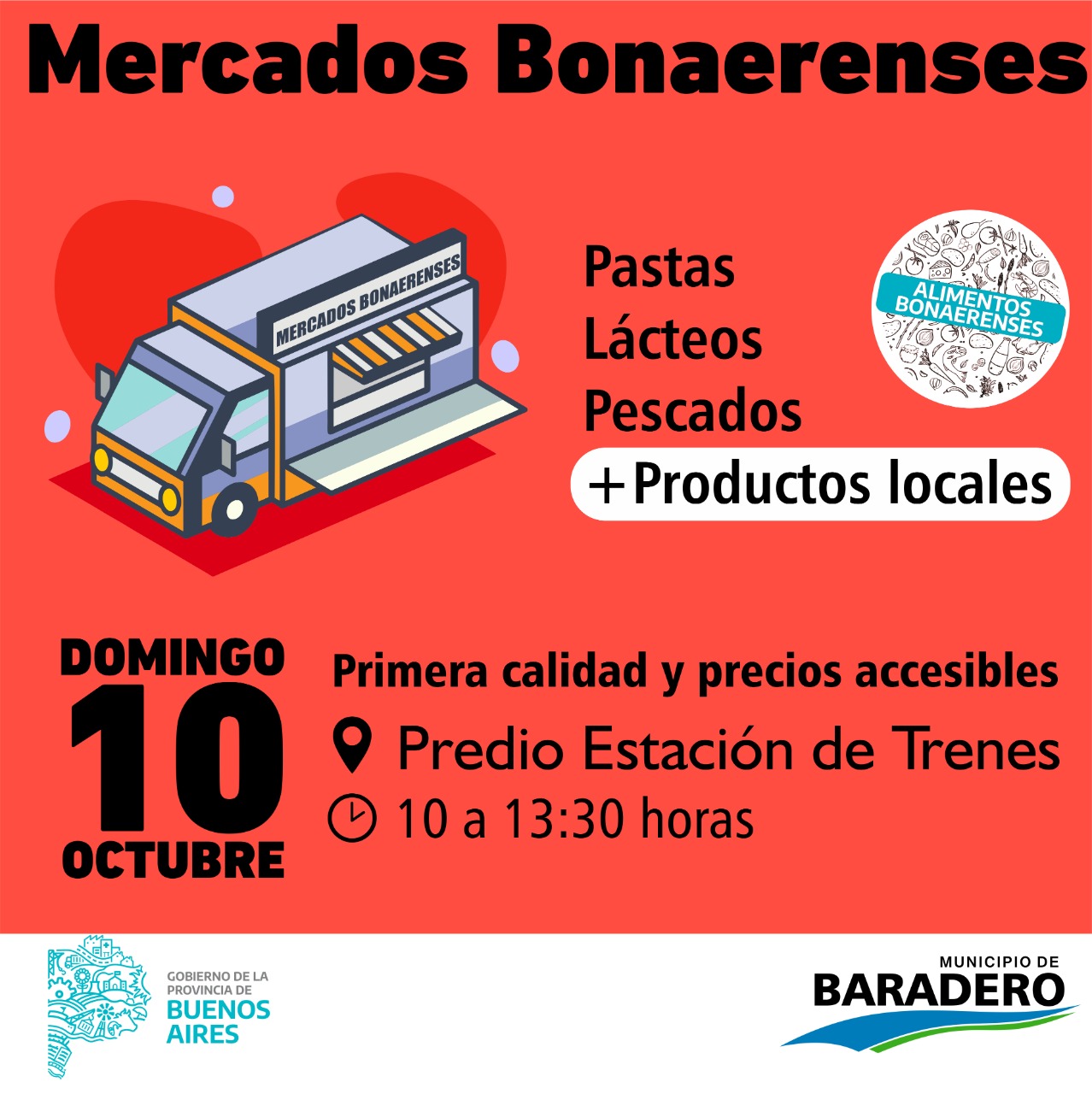 #EsConTodos | Domingo de Mercados Bonaerenses en Baradero