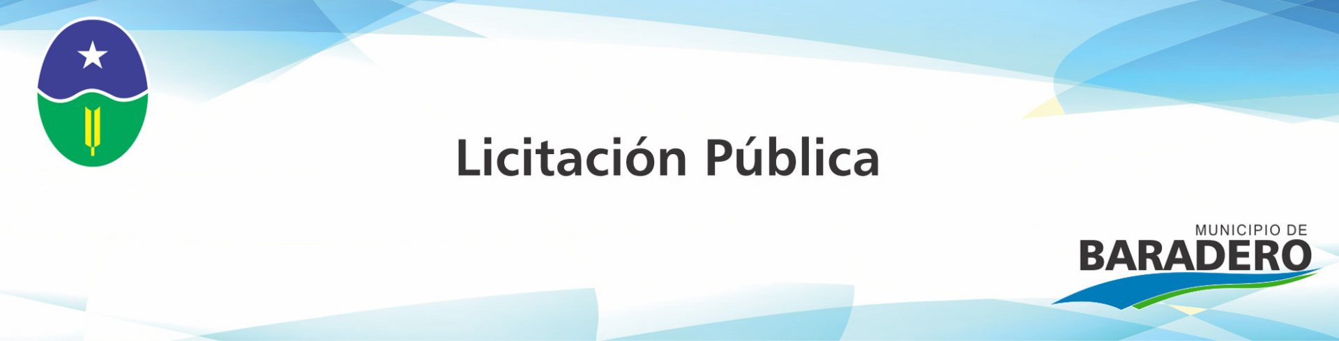 Licitación pública adjunta de la segunda etapa de calle Roca