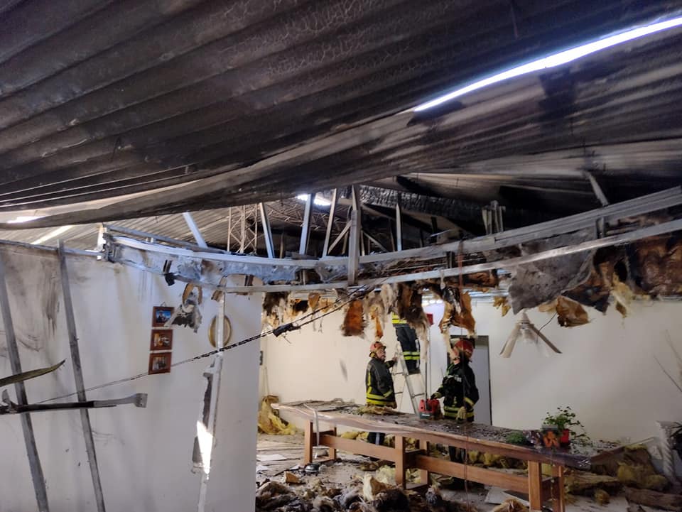 Bomberos: Incendio de una vivienda en Tierra de Fe