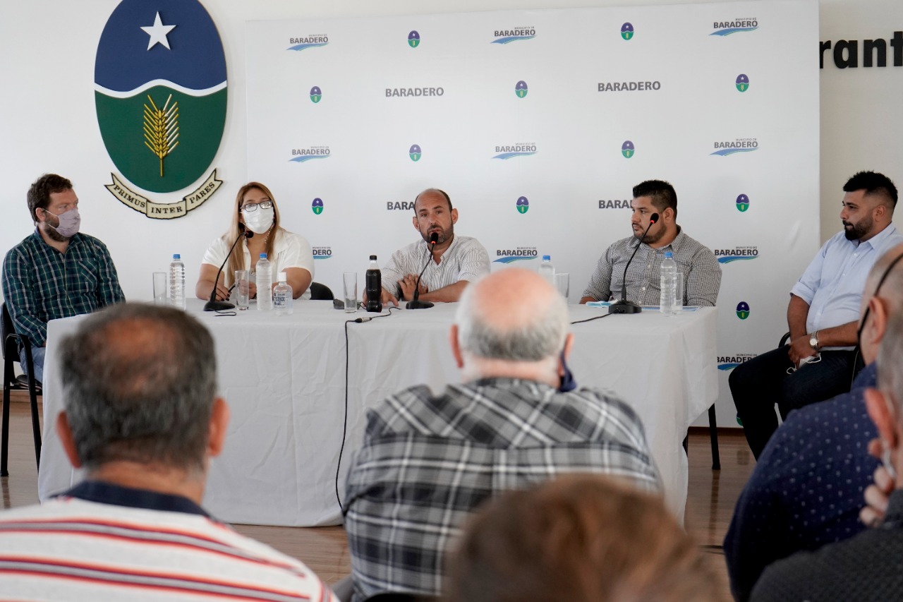 El intendente realizó la presentación del nuevo Parque Industrial Mixto de Baradero