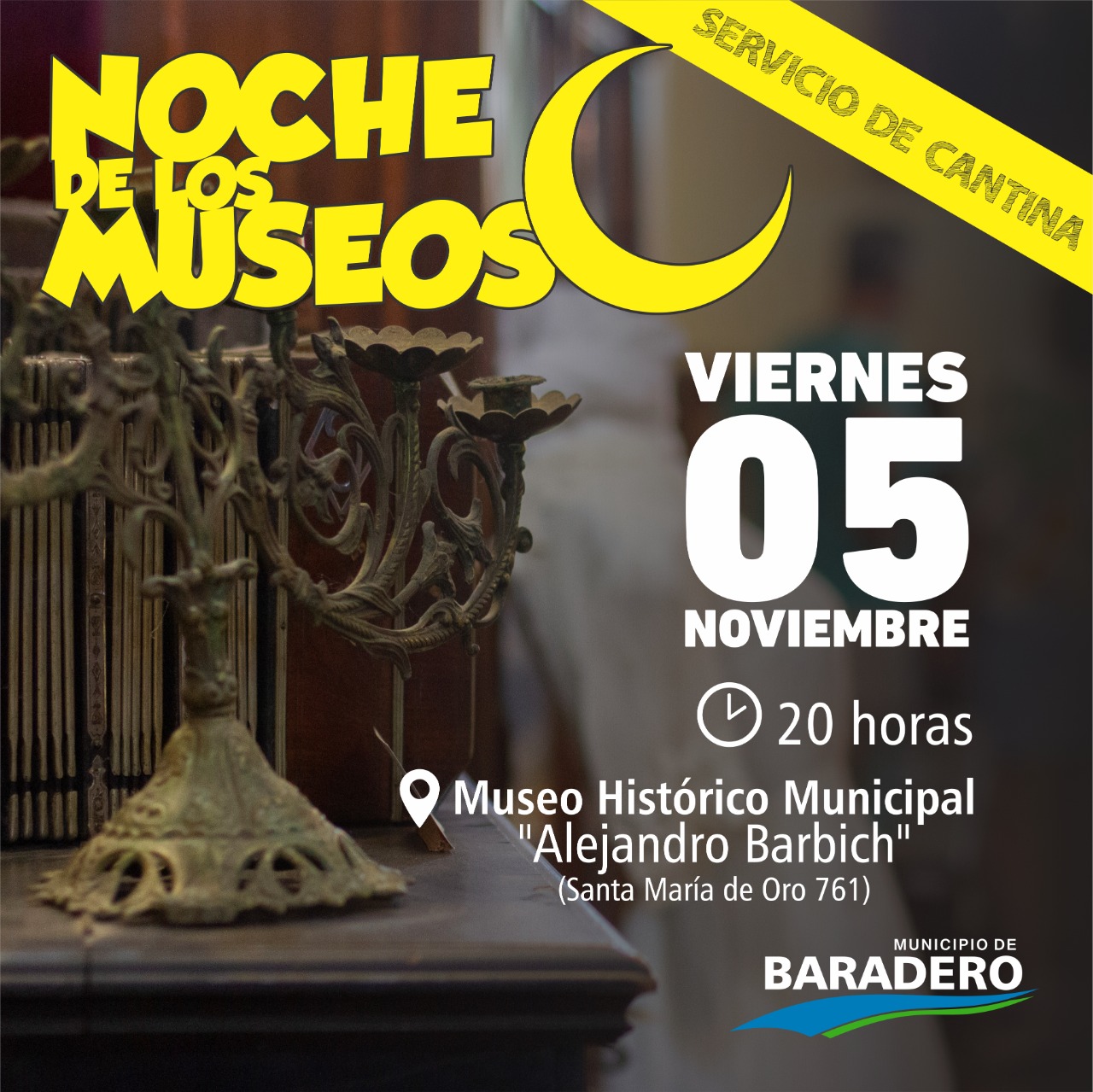 #DisfrutáBaraderoTodoElAño | Se aproxima una nueva edición de la Noche de los Museos