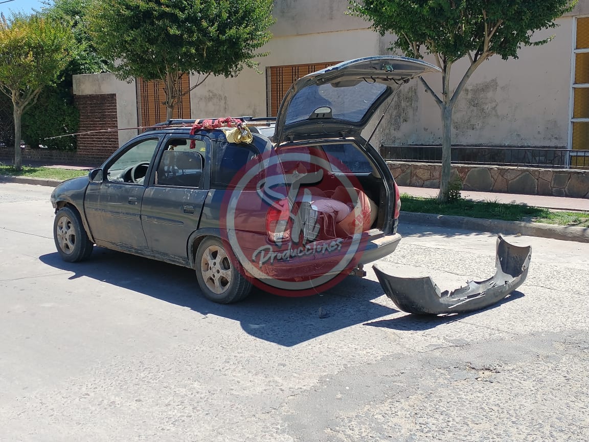 Policiales: Accidente frente a la comisaria