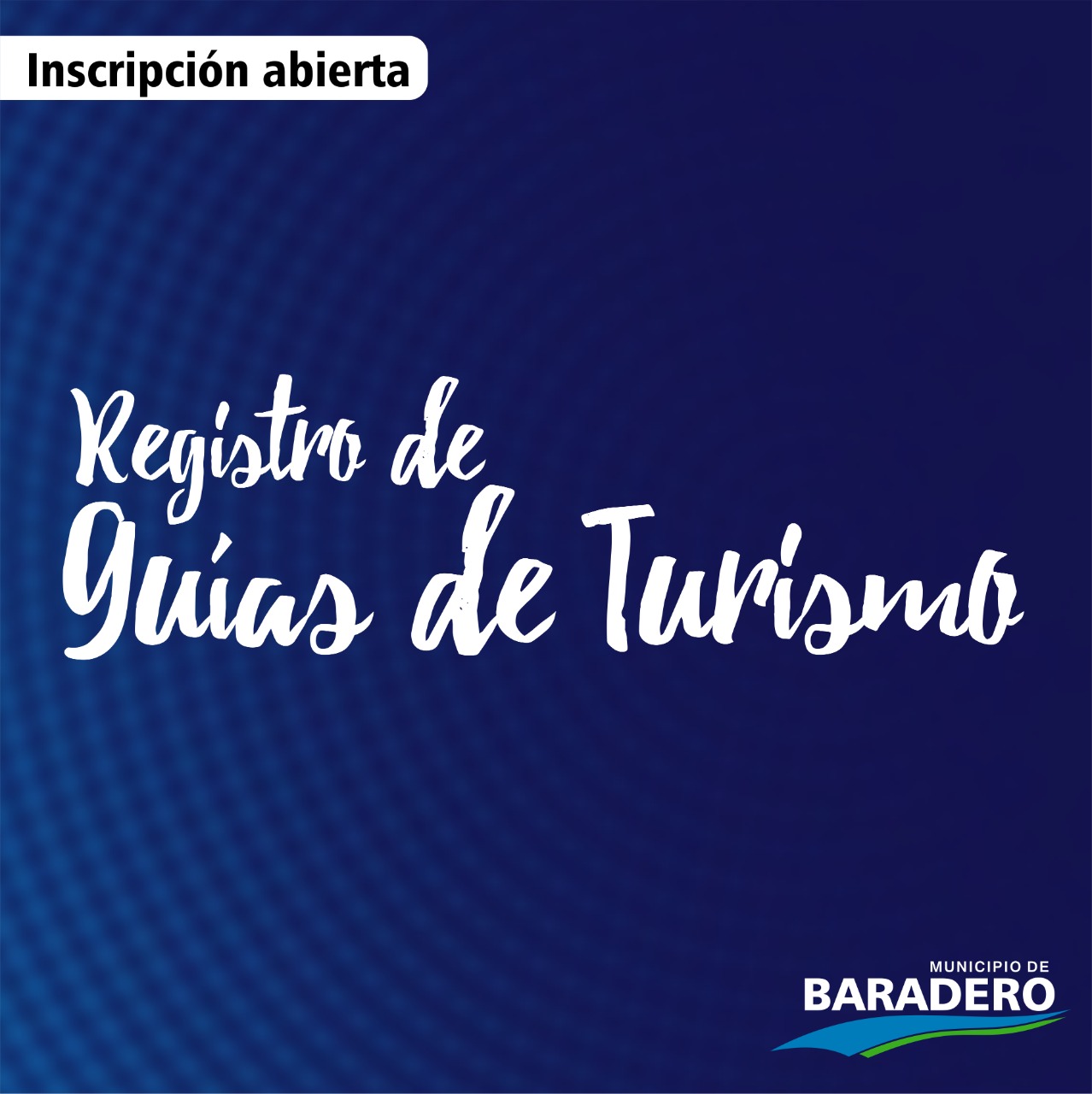 #TrabajamosParaElFuturo | El municipio abrió la inscripción para un Registro de Guías de Turismo