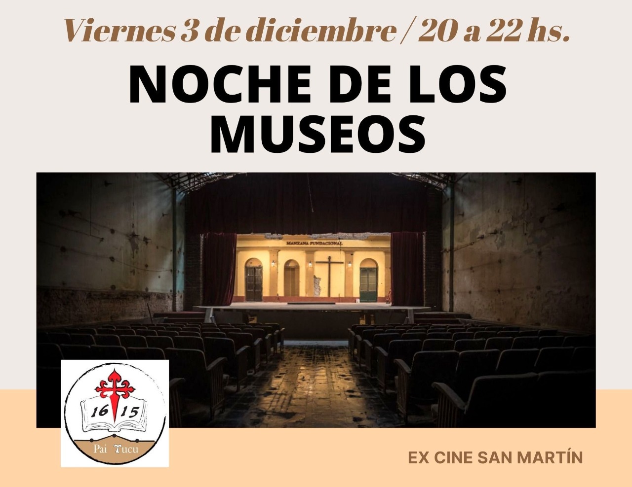 Noche de Los Museos en el ex Cine San Martín
