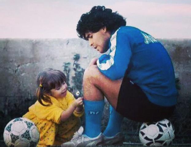 Discovery anunció el rodaje de «La hija de Dios», una serie documental de Maradona desde la óptica de Dalma