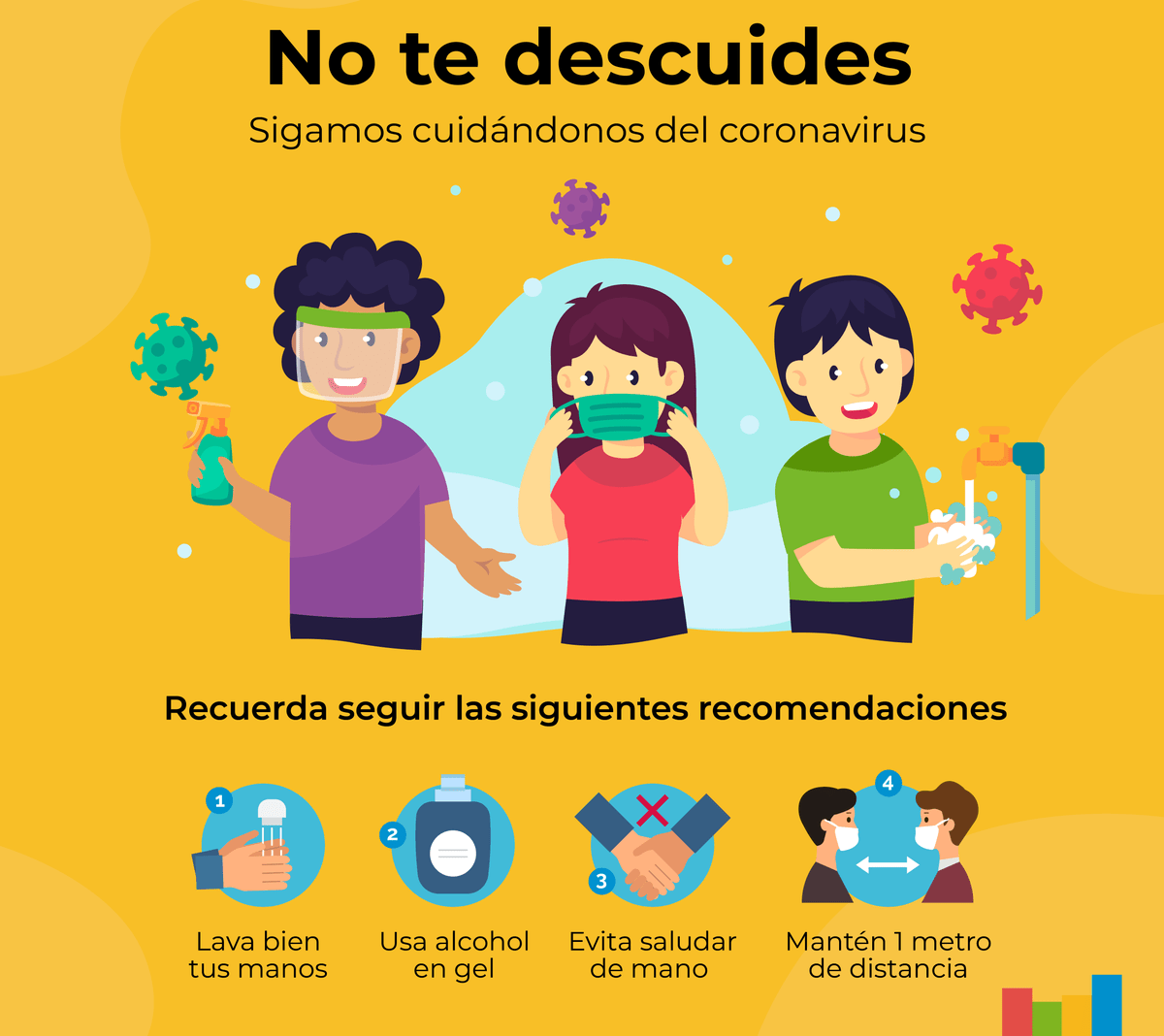 ¡Sigamos cuidándonos!