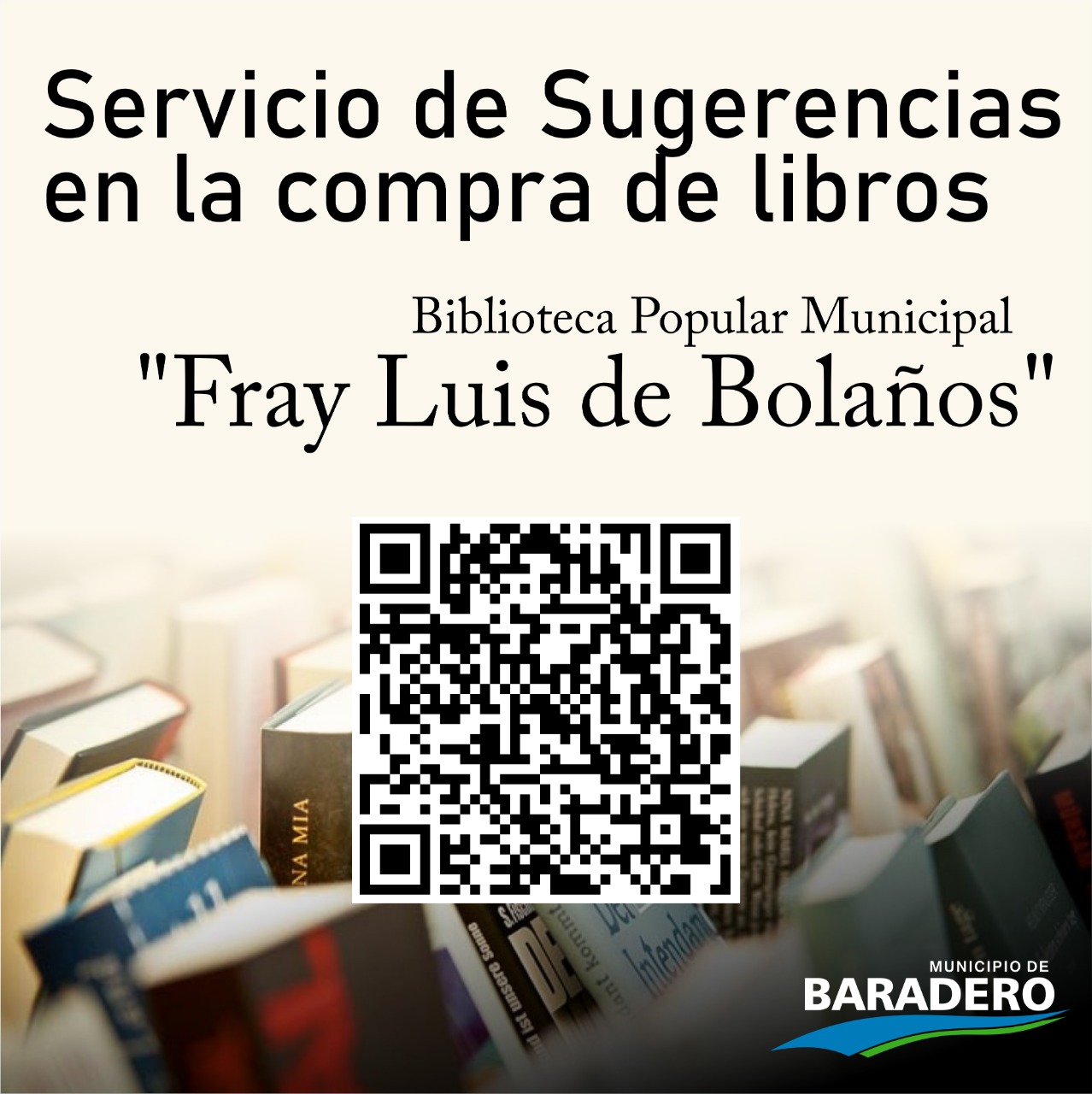 #Cultura | Con un servicio gratuito y online, se podrán realizar sugerencias para la adquisición de libros en la Biblioteca Municipal Fray Luis de Bolaños