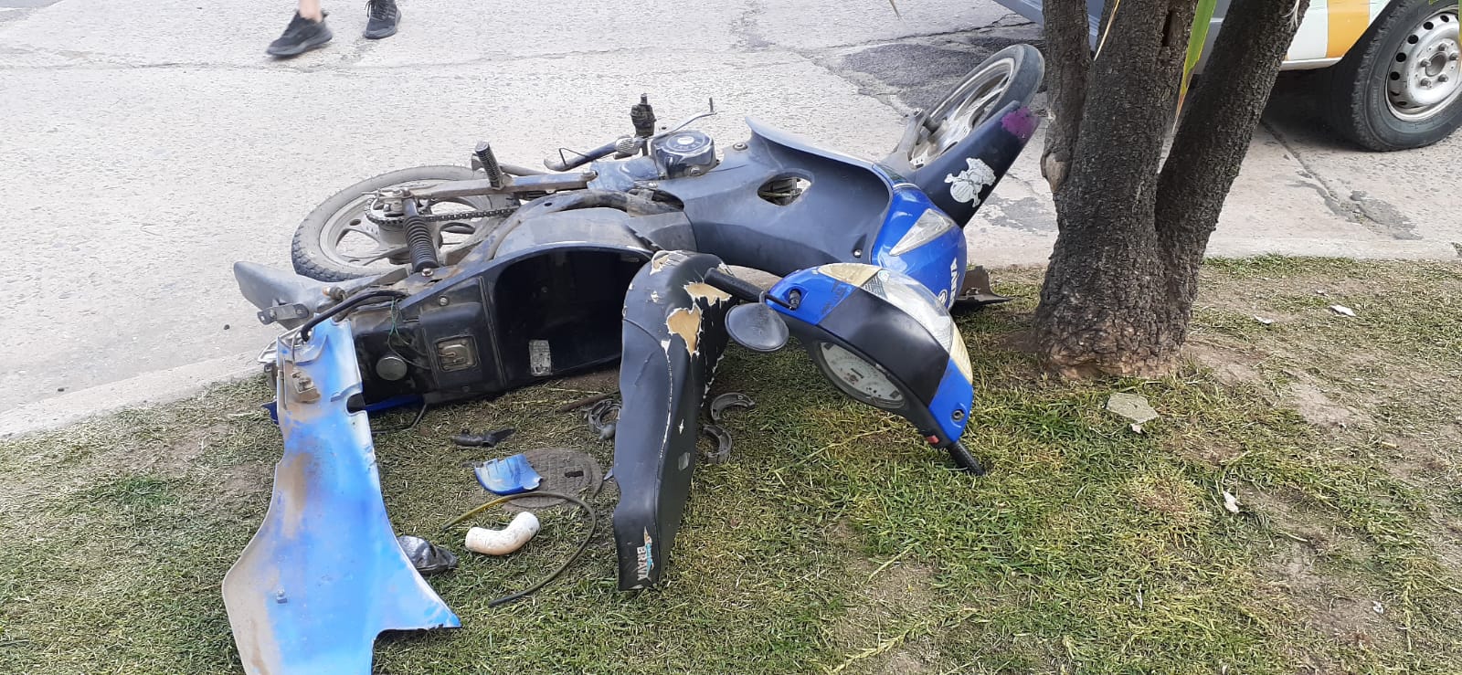Policiales: Chocaron dos motos en la esquina de Gallo y Thames