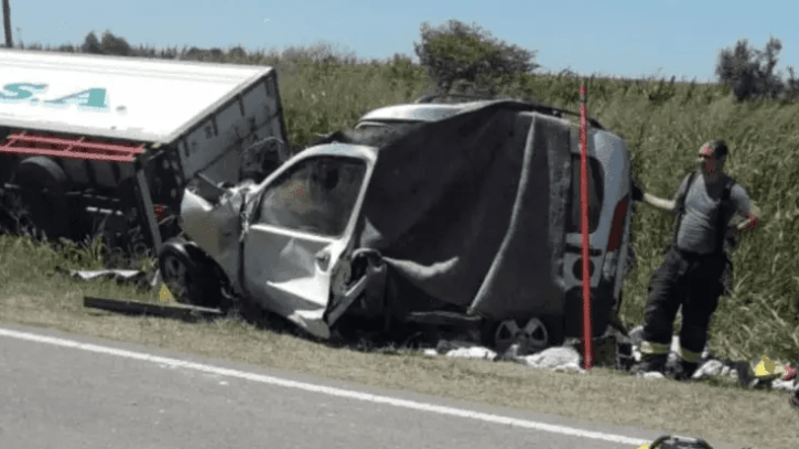 Tragedia en la ruta: 4 hinchas de River murieron en un accidente