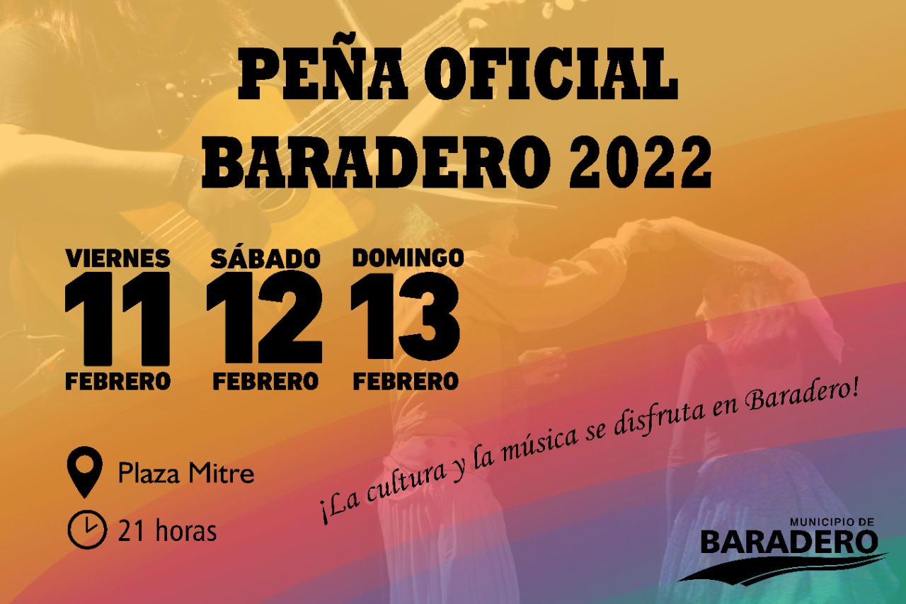 La Peña Oficial Baradero 2022 cumplirá una nueva edición
