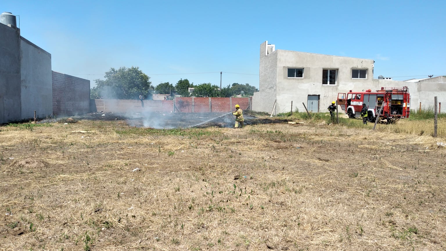 Incendio de Pastizales
