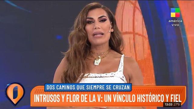 Así arrancó el nuevo Intrusos con Flor de la V: «Este programa atravesó mi vida entera»