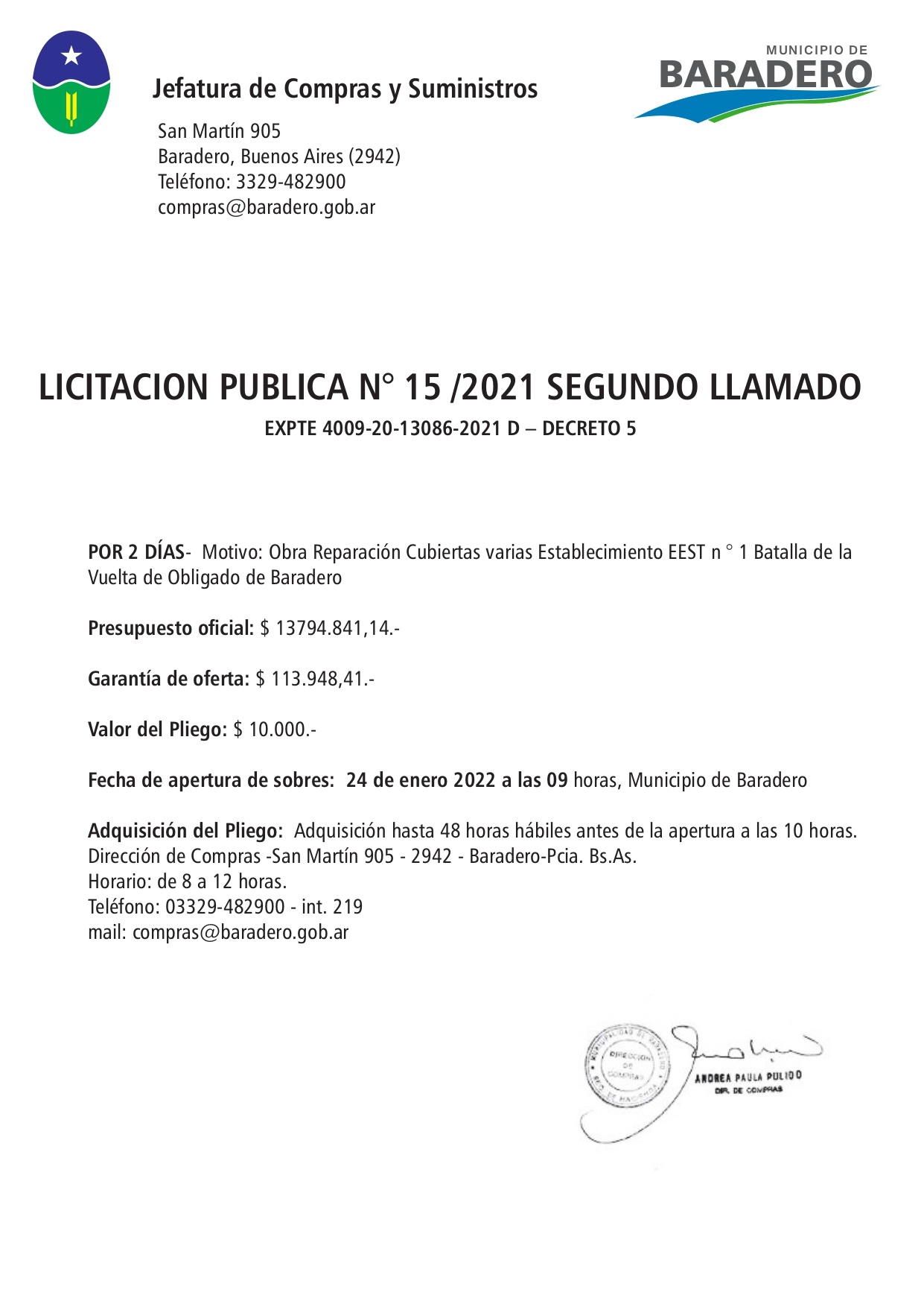Licitación Publica