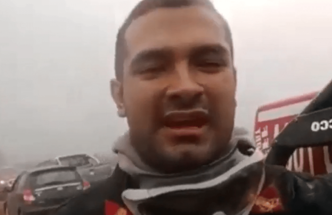 Incendios en Corrientes: la emoción de un bombero ante la llegada de la lluvia a Santo Tomé