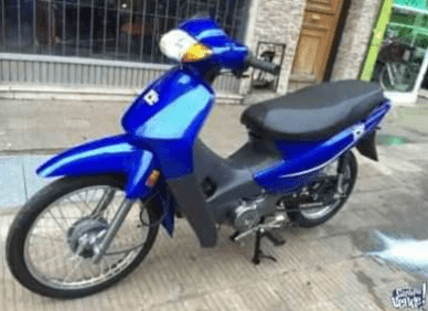 Roban una moto