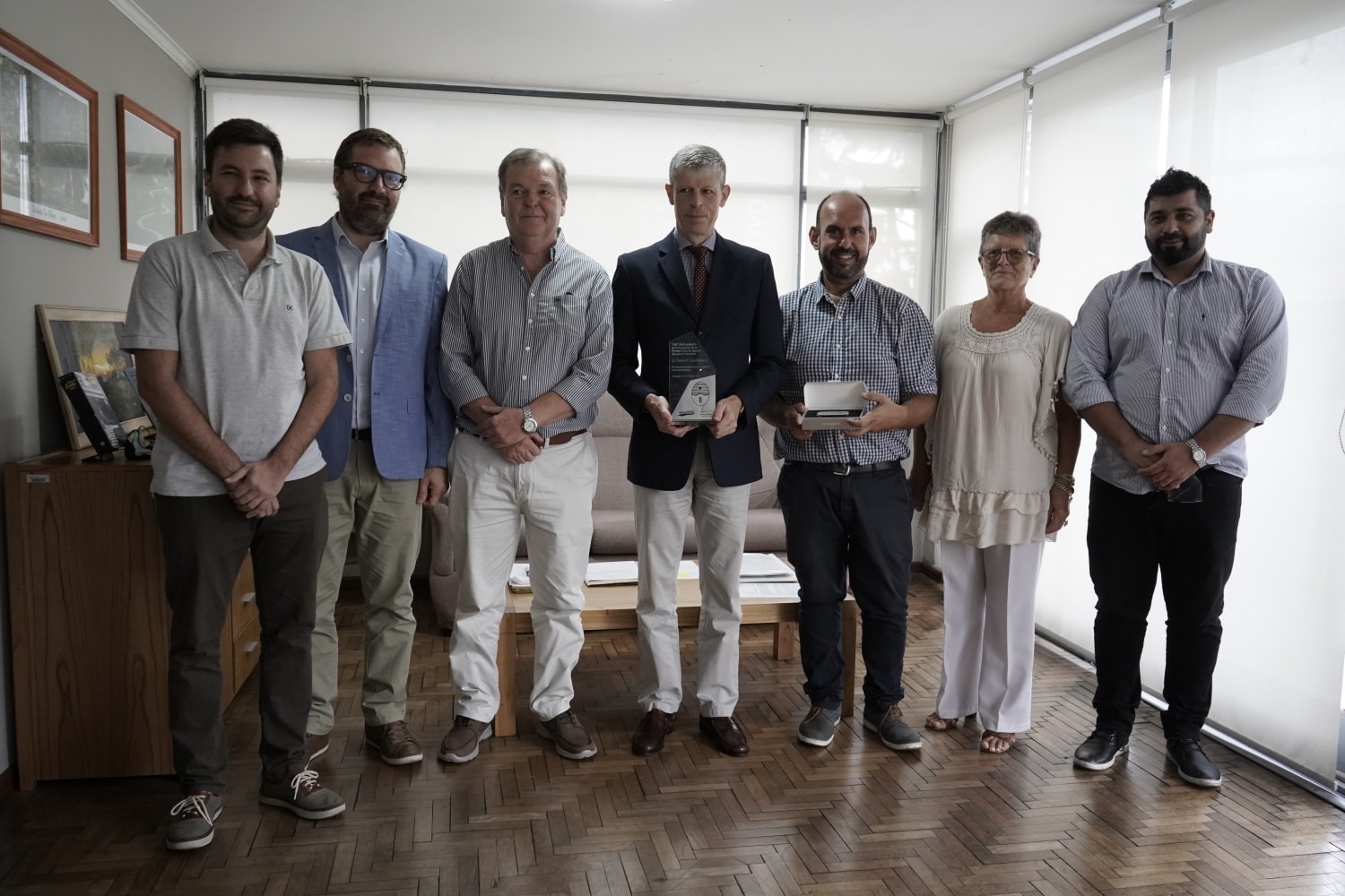 Fundación de la Primera Colonia Agrícola: el intendente recibió al embajador suizo
