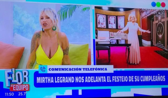 Mirtha Legrand en el día de su cumpleaños número 95: “Vuelvo a la tv con todo amor, con todo cariño”