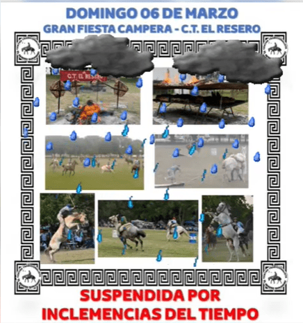 Suspendida la Fiesta del Resero