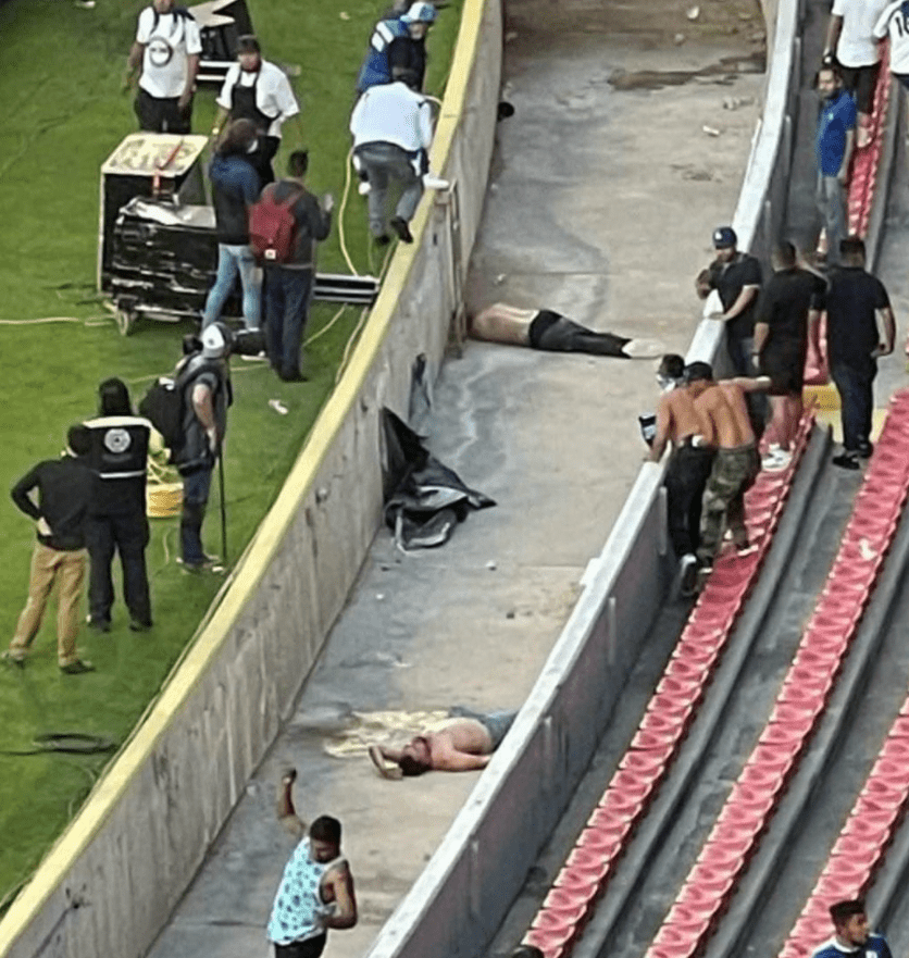 DEMENCIAL: MASACRE EN UN PARTIDO DE FÚTBOL DE LA LIGA DE MÉXICO