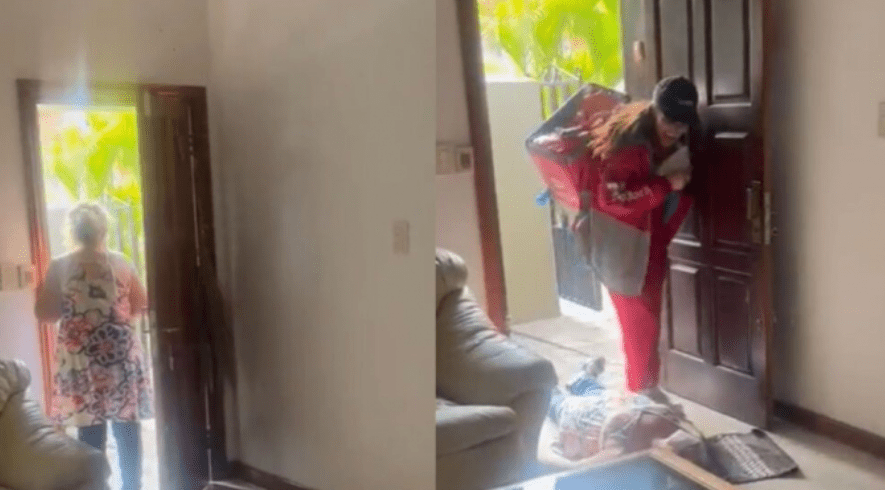 “Se desmayó la vieja”: Desopilantes repercusiones de un reencuentro que se volvió viral ¡Mirá el video!