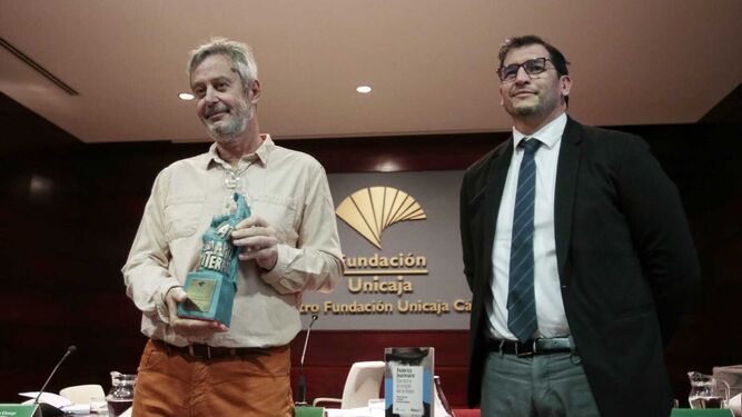 Federico Jeanmaire recoge el Premio Unicaja de Novela Fernando Quiñones