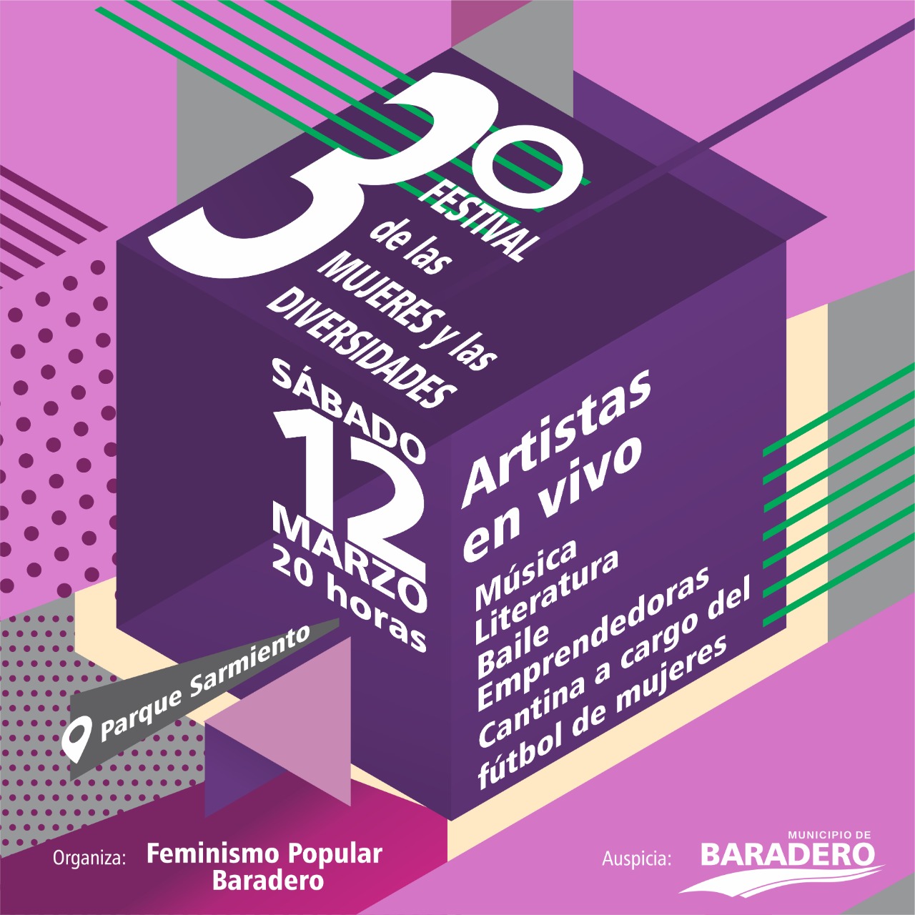 Se realizará el tercer Festival de las Mujeres y Diversidades