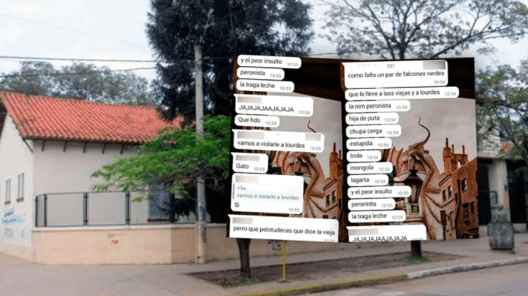 Los salvajes chats de alumnos de un secundario que amenazaron con violar a una compañera y arrojarla a una zanja