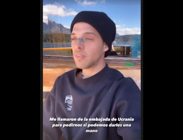 Santi Maratea sorprendió a sus seguidores con un nuevo pedido: «Me acaban de llamar desde la Embajada de Ucrania…»