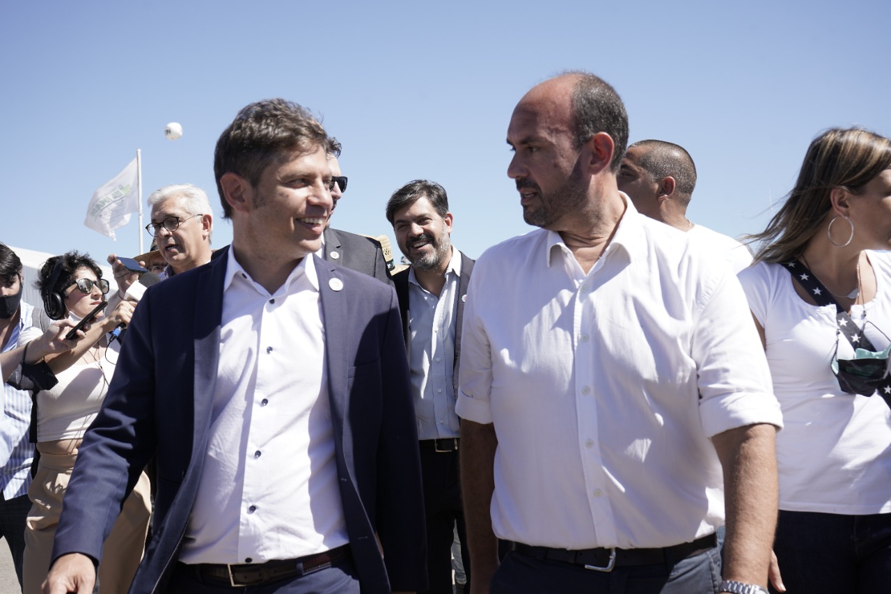 Sanzio fue parte de la apertura de la Expoagro 2022